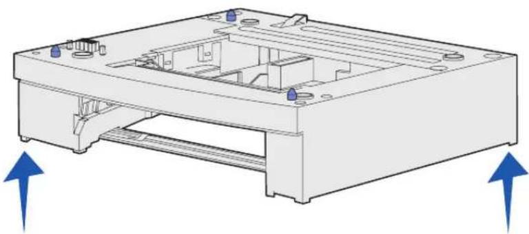 DELL S2500N - Mise en place du bac optionnel - 2