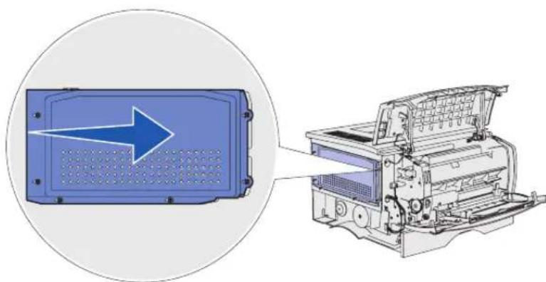 DELL S2500N - Réinsertion de la plaque de protection - 1