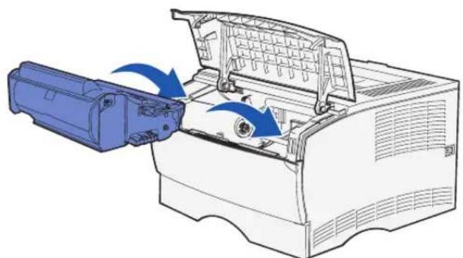 DELL S2500N - Installation de la cartouche d'impression - 2