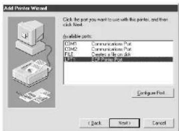 STAR LC4521 - Setting up the printer in Windows 95 - 5
