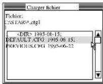 STAR LC4521 - Importation de données d'un fichier de configuration - 1