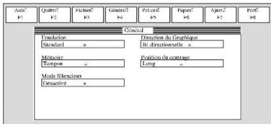 STAR LC4521 - Exploitation de l'utilitaire d'impression - 1