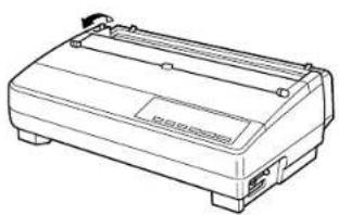 STAR LC4521 - Standing up the paper guide - 1