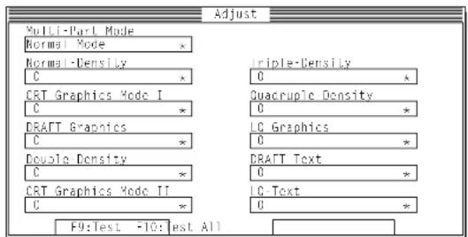 STAR LC4521 - Adjusting the dot alignment - 1