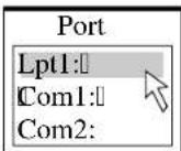 STAR LC4521 - Changement du port de l'imprimante - 1