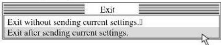 STAR LC4521 - Exiting the User Setup Utility - 1