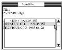 STAR LC4521 - Importing setup data from a configuration file - 1