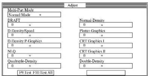 STAR LC1521 - Adjusting the dot alignment - 1