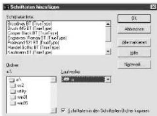 STAR LC1521 - Installation de polices TrueType - 2