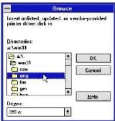 STAR LC1511 - Setting up for printing with Microsoft Windows 3.1 - 3