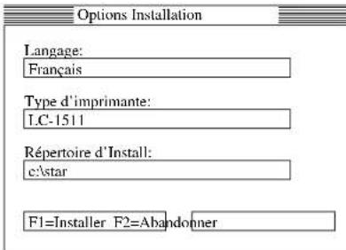 STAR LC1511 - Installing the User Setup Utility - 1