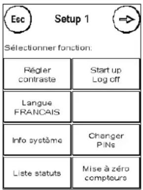 Frama Matrix F4 - Ajuster l'écran - 1