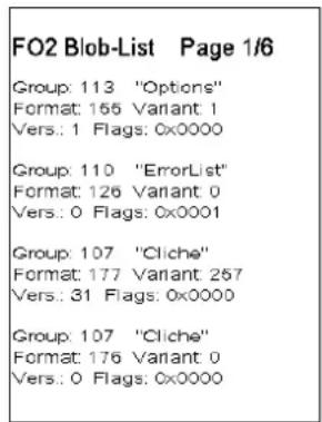 Frama Matrix F4 - List de statut - 2