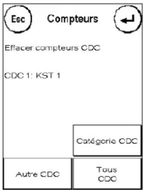 Frama Matrix F4 - Effacement des données des centres de coût dans le mode Administration - 5