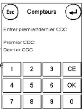 Frama Matrix F4 - Affichage des données des centres de coût dans le mode Administration - 3