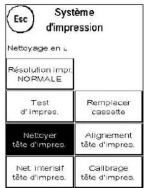 Frama Matrix F4 - Nettoyage du système d'impression - 3