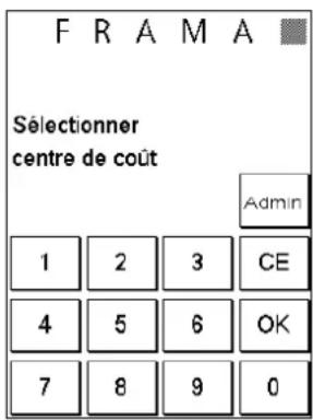 Frama Matrix F4 - Charger crédit - 1