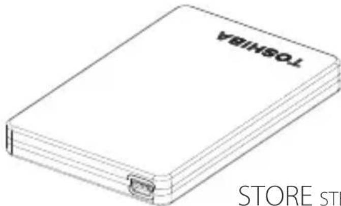 TOSHIBA StorE Steel - GENNEMGANG AF KOMPONENTERNE - 1