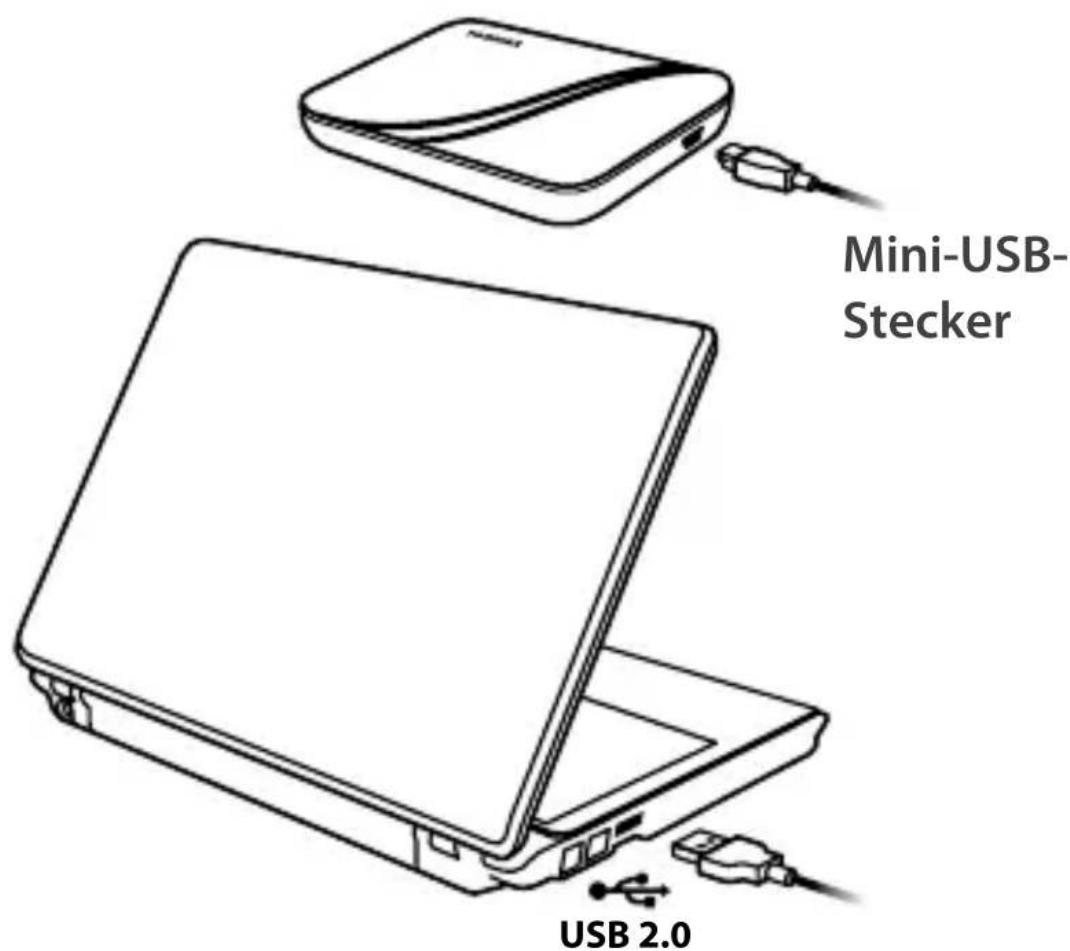TOSHIBA StorE Art 2 - ANSCHLIEBENDES LAUFWERKS AN DEN COMPUTER - 1