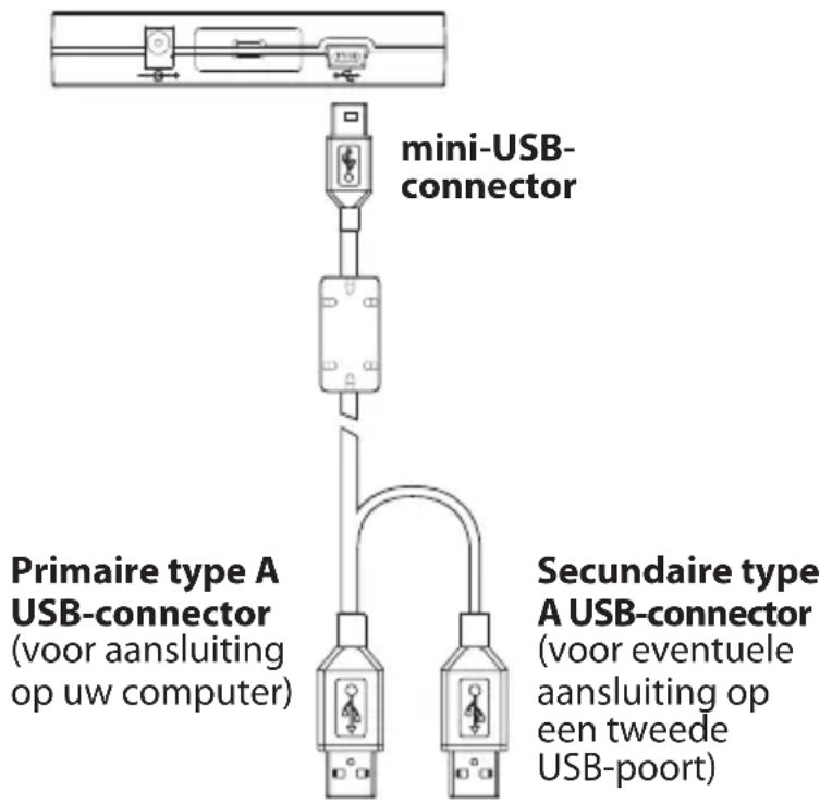 TOSHIBA StorE Alu - De drive op de computer aansluiten - 1