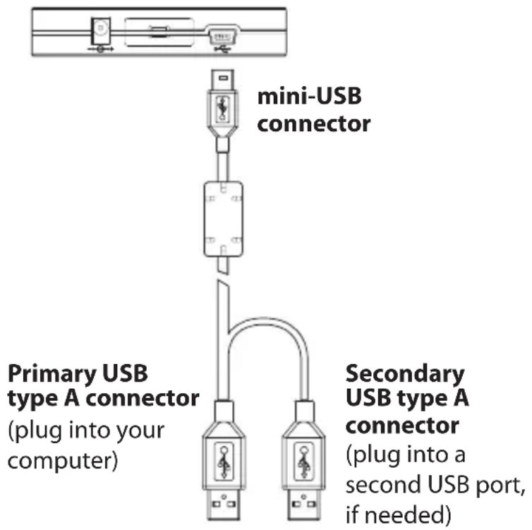 TOSHIBA StorE Alu - Connecting the Drive to your computer - 1