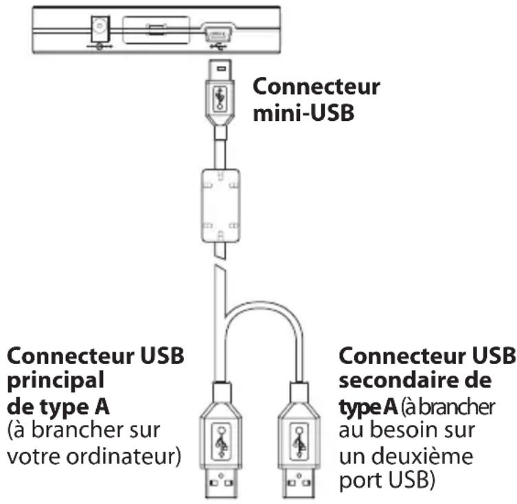 TOSHIBA StorE Alu - Raccordement du disque dur à votre ordinateur - 1
