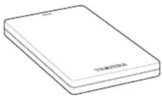 TOSHIBA Canvio Alu - Kontroller komponenterne - 1