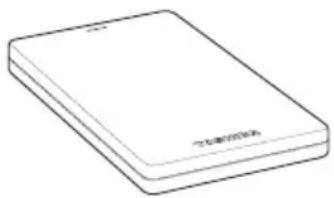 TOSHIBA Canvio Alu - Kontrollera delarna - 1