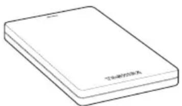 TOSHIBA Canvio Alu - De onderdelen controleren - 1
