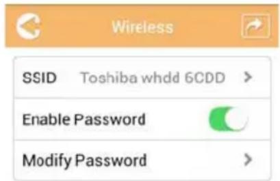 TOSHIBA Canvio AeroCast - Nastavení bezdrátové sítě Wireless LAN - 1