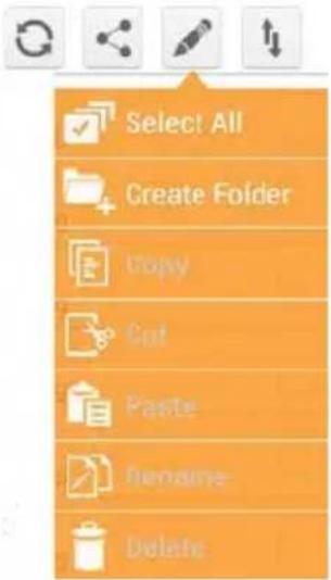TOSHIBA Canvio AeroCast - Interfaz de administración de archivos/carpetas - 16