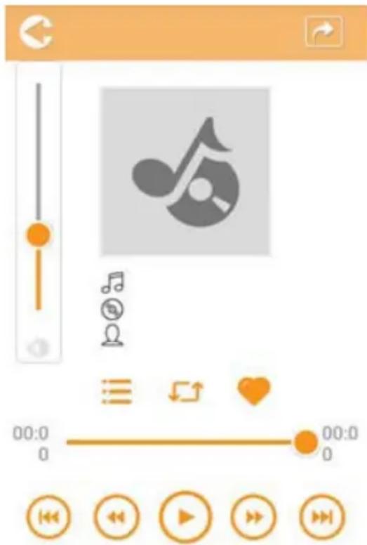 TOSHIBA Canvio AeroCast - Interface do leitor de música (apenas para dispositivos iPhone, iPad e Android™) - 1