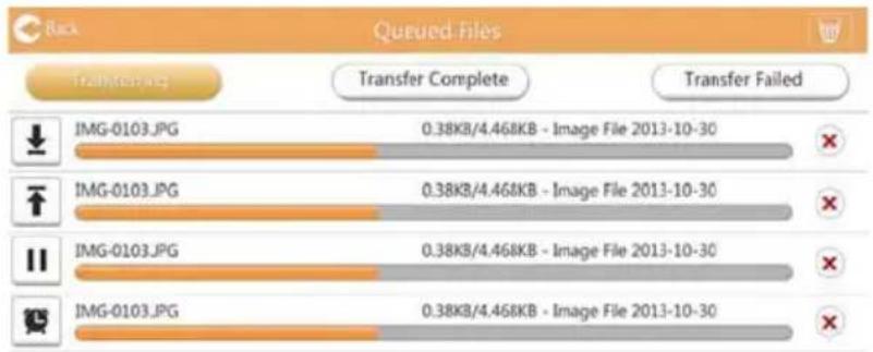TOSHIBA Canvio AeroCast - Trasferimento di file - 1