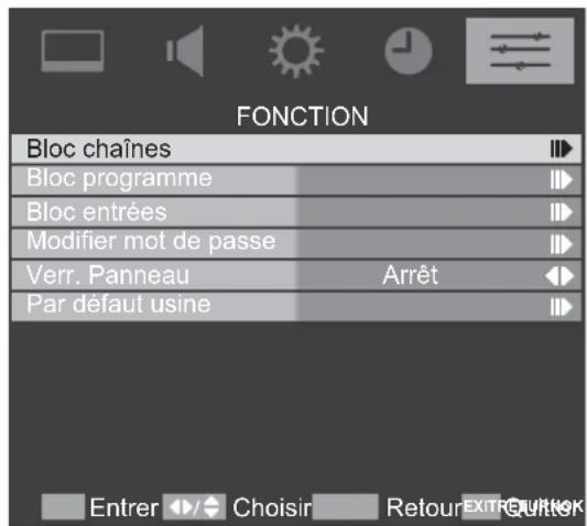 TOSHIBA 22AV615DG - Blocage de chaîne - 3