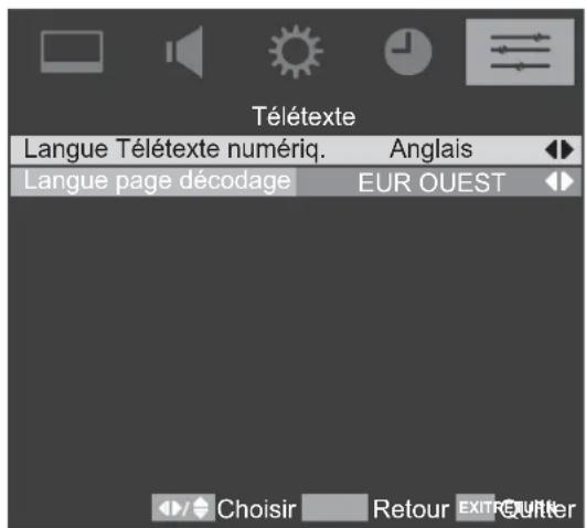 TOSHIBA 22AV615DG - Régler la langue - 4