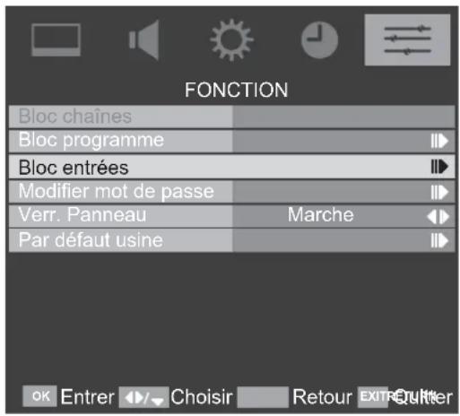 TOSHIBA 22AV615DG - Blocage de source - 4