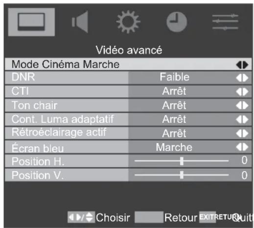 TOSHIBA 22AV615DG - Mode cinéma - 1