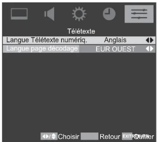 TOSHIBA 37AV613D - Régler la langue - 4