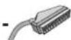 TOSHIBA 37AV613D - Cables PERITEL : - 1