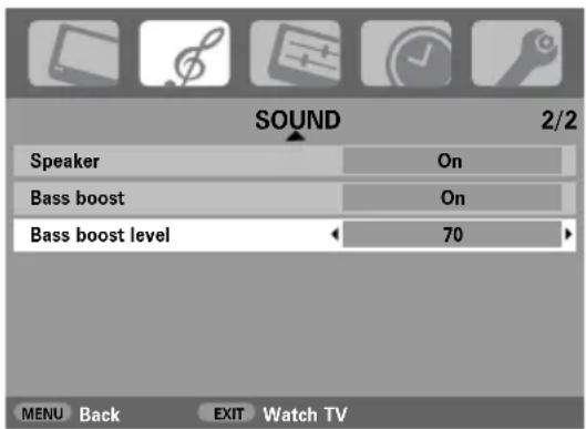 TOSHIBA WLG67 - Bass boost - 1