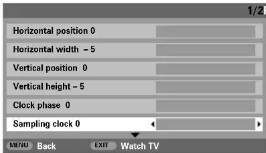 TOSHIBA WLG67 - Sampling clockPicture position - 1