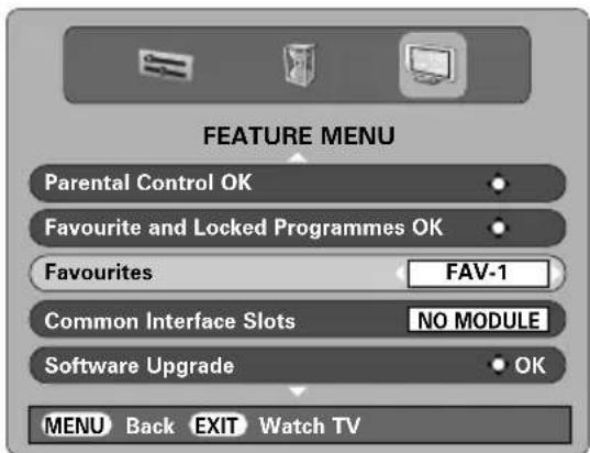 TOSHIBA WLG67 - Selecting favourite programmes - 2