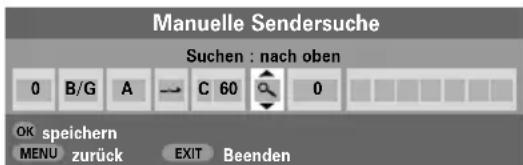 TOSHIBA WLG67 - Analog – Manuelle Sendereinstellung - 5