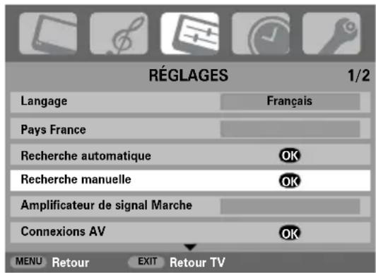 TOSHIBA WLG67 - Analogique – recherche manuelle - 2