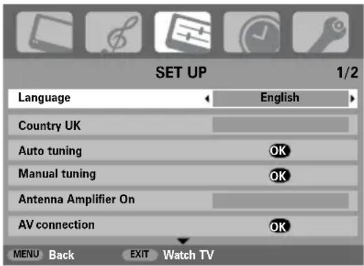 TOSHIBA WLG67 - Using Auto tuning - 1