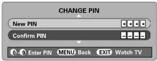 TOSHIBA WLG67 - Setting the PIN - 3