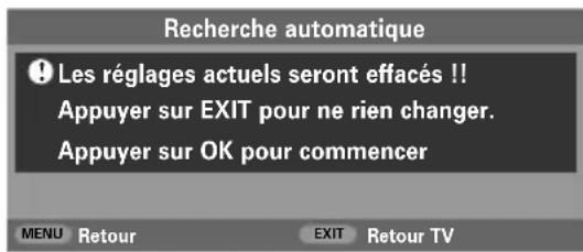 TOSHIBA WLG67 - Utilisation de la recherche automatique - 2