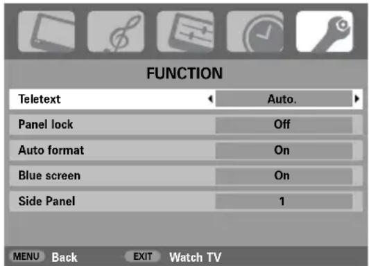 TOSHIBA WLG67 - Selecting modes - 1