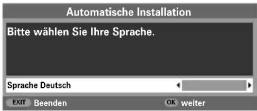 TOSHIBA WLG67 - Erstmalige Sendereinstellung im anlagen Modus - 1
