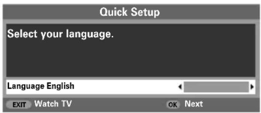 TOSHIBA WLG67 - Tuning Analogue mode for the first time - 1